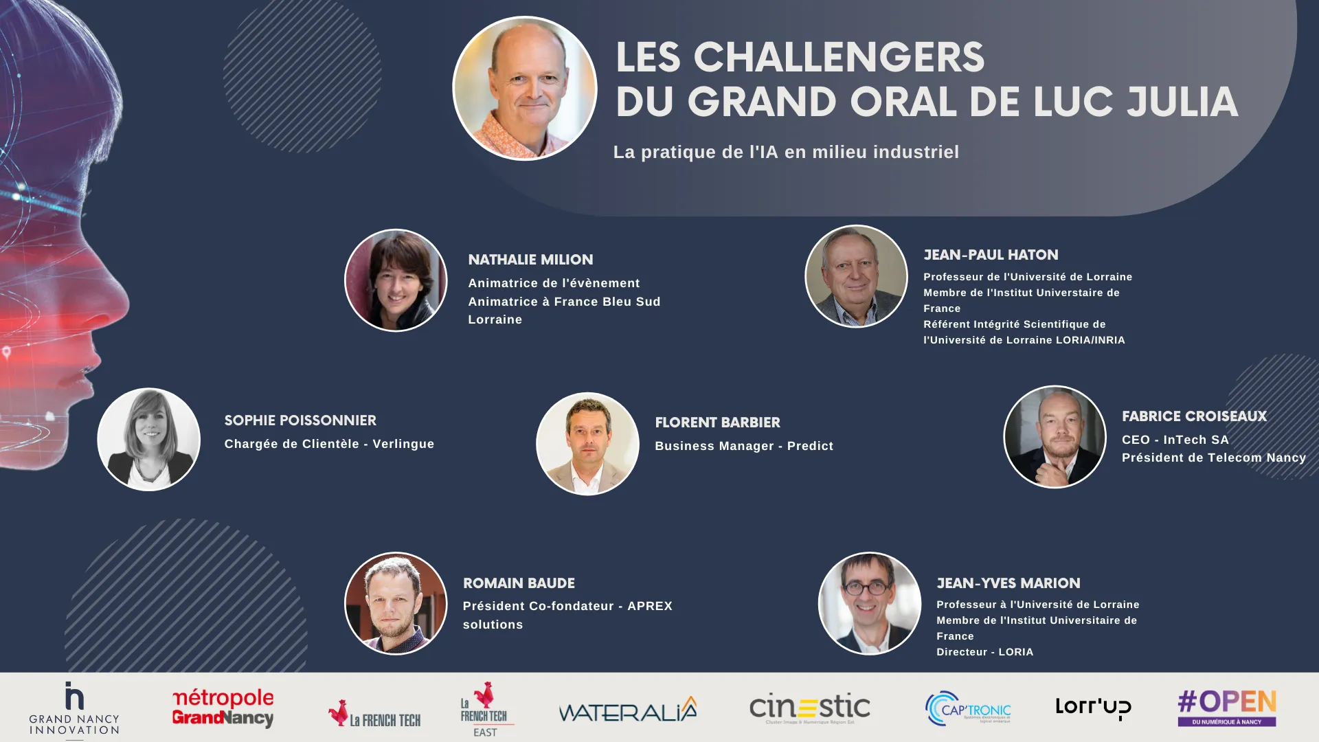 Visuel d'événement de Grand Nancy Innovation sur la pratique de l'IA en milieu industriel